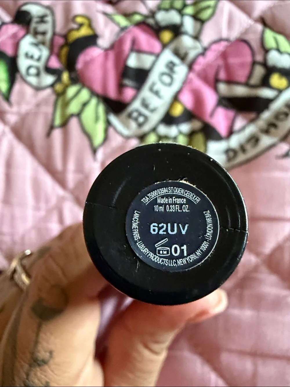Lancome Monsieur Big Mascara in Black with Pink Accent